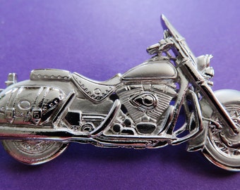 Upwing Eagle Biker Pin With Sunglass Holder | Made In USA | Motorcycle Accessory