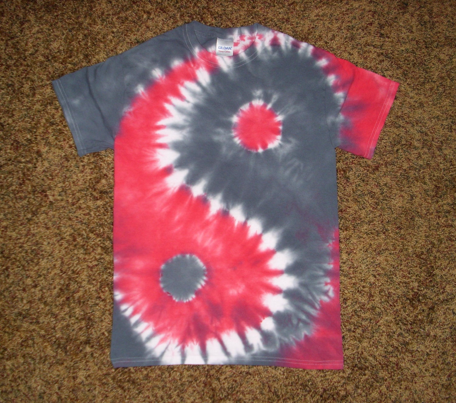 Small Adult Yin Yang Tie Dye T Shirt By Tiedyedesignsbytree 5615