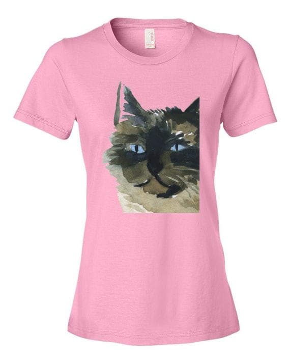 Siamese Cat T-Shirt for Women