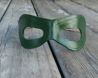 Green Arrow mask leather Arrow mask arrow show Mask Batman Mask Joker Hero Villain mask full strap