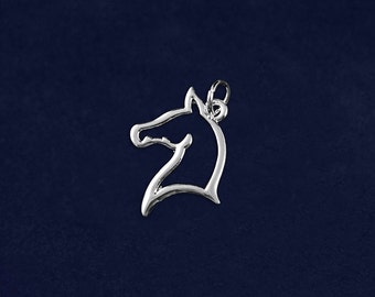 Wholesale Horse Head Charms (10 Charms) (CHARM-02-H)