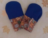 Letters Cotton Waterproof Teething Mittens
