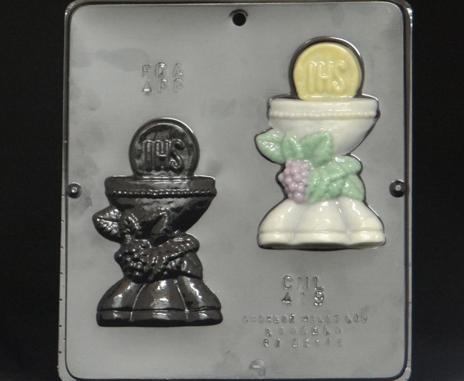 First Communion Chocolate Candy Mold Religious 419