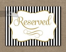 Popular items for reserved sign on Etsy