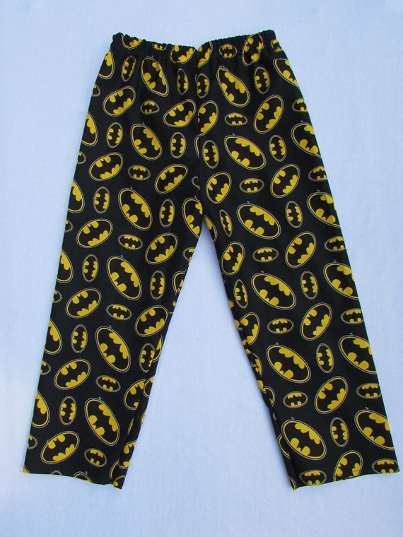 Batman Forever pajama cotton pants sizes 1/2T to XL men