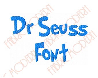 dr seuss embroidery design – Etsy