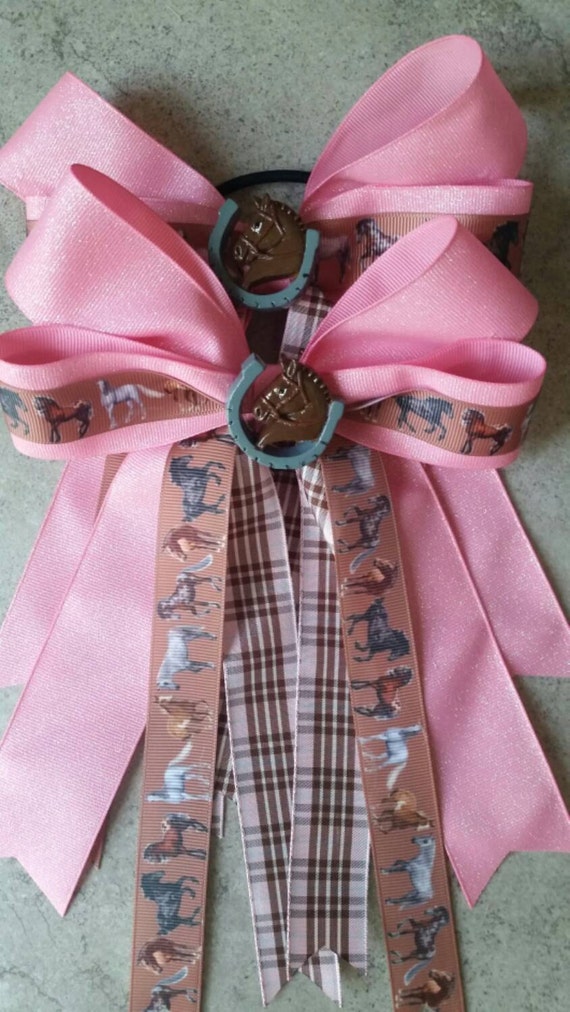 HORSE SHOW BOWS Set of bows for equestrian shows. Grosgrain
