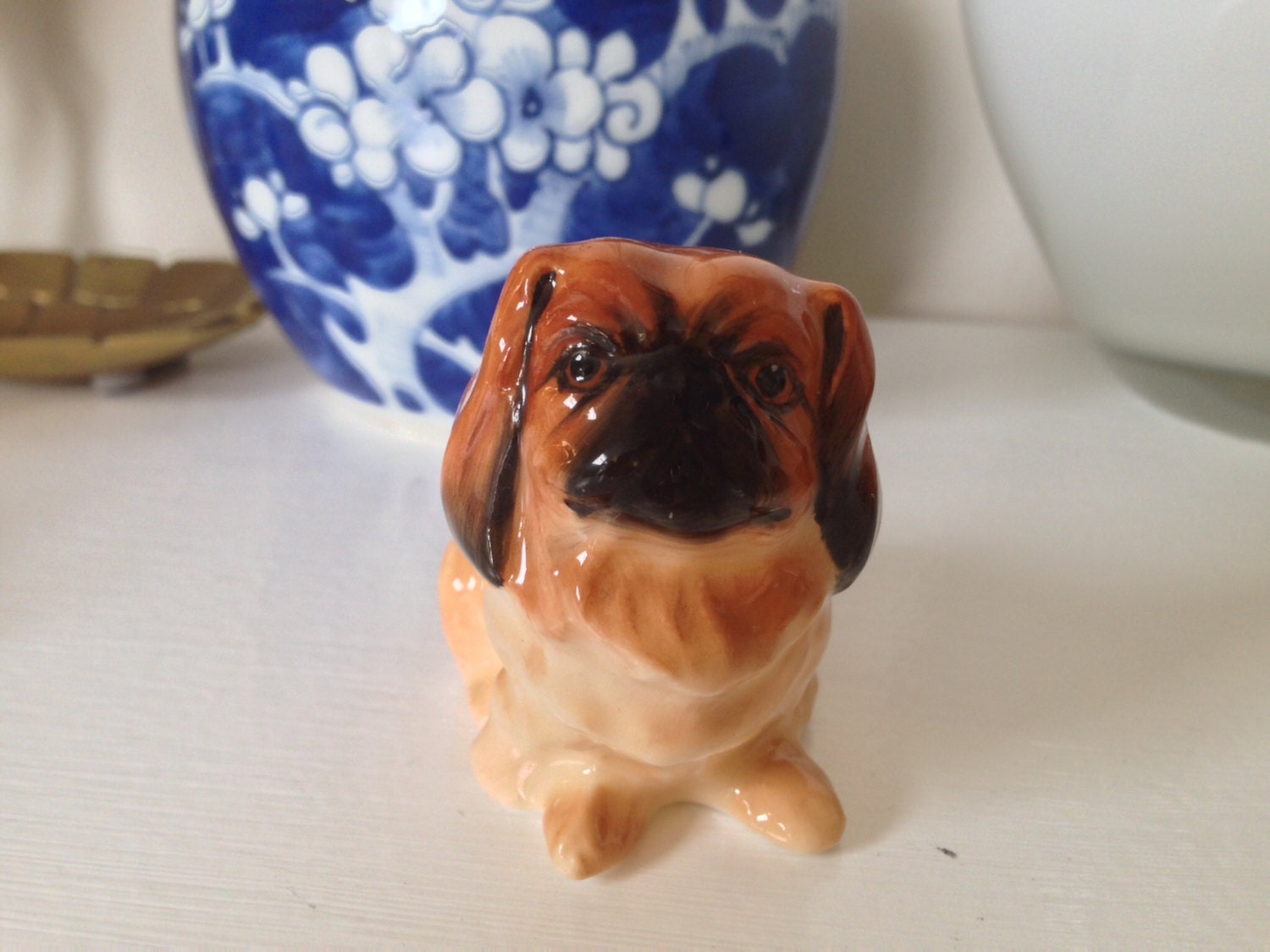 royal doulton pekingese dog