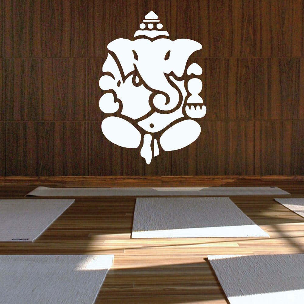 GANESHA CutOut Vinyl Sticker Ganapati Hindu Jainism