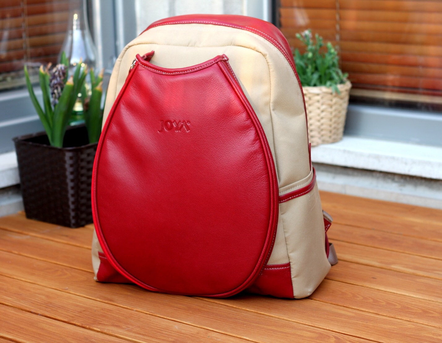 Joya Tennis Bags BackPack for Juniors & Kids hand by joyaelegant