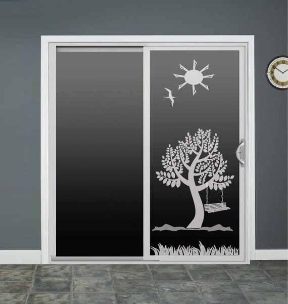 Tree Glass Door Decals Sliding Door Decal Windows Door