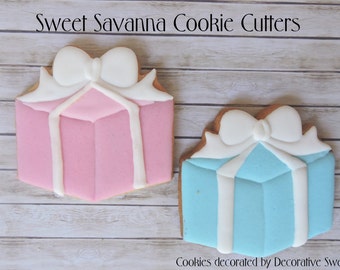Gift Box Cookie Cutter