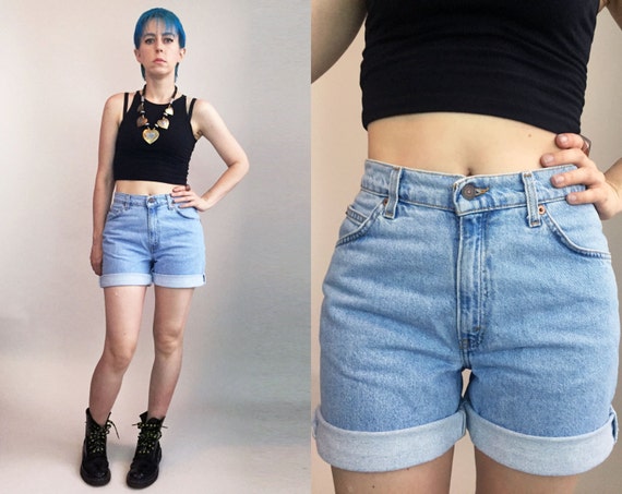 Long High Waisted Shorts - The Else