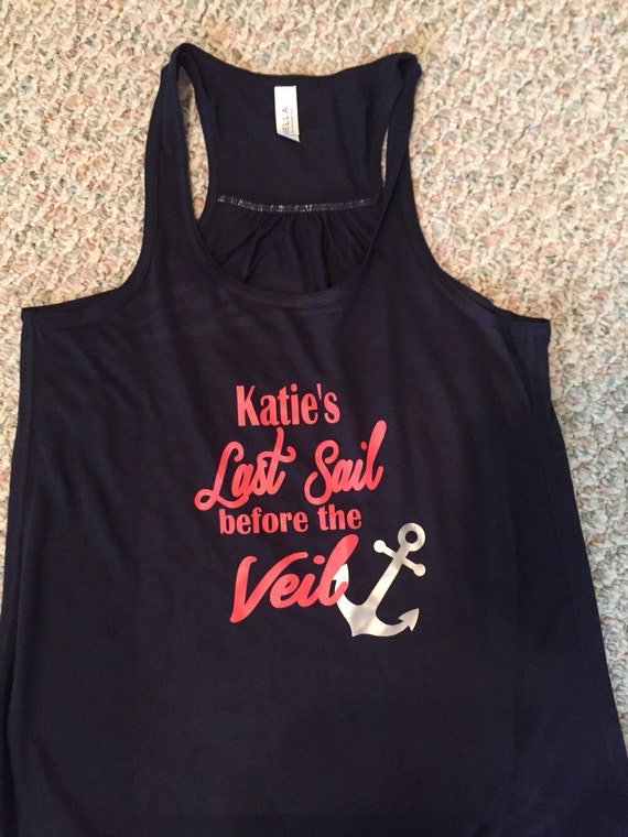 Last sail before the veil shirts by Craftylilthang on Etsy