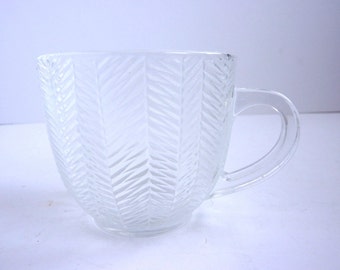 french vintage arcoroc cup