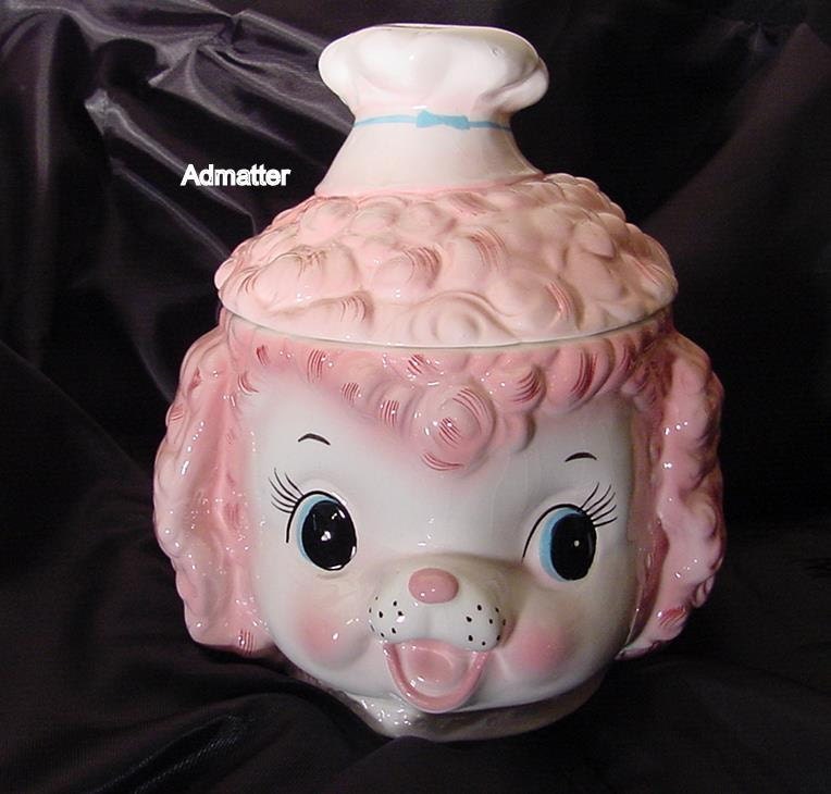 lefton pink poodle teapot