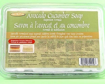 Avocado/Cucumber Suspension Soap Base, 2-Pound Life of the Party