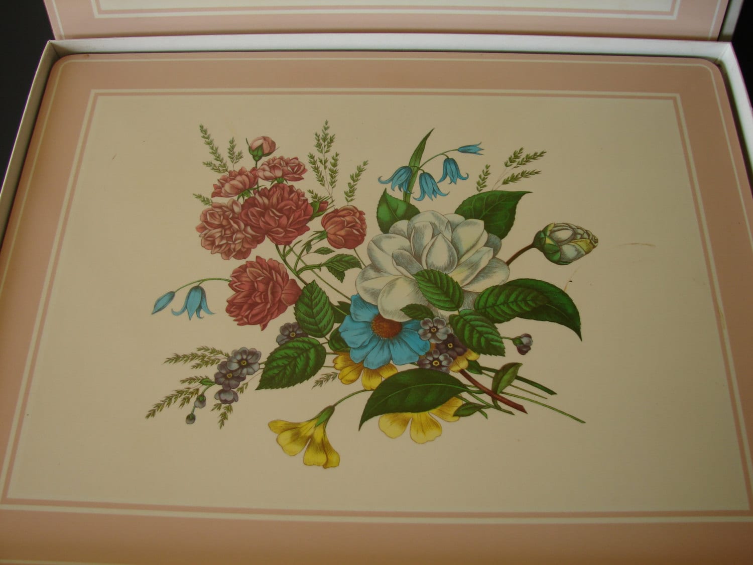 3 VINTAGE PIMPERNEL Placemats Made in England