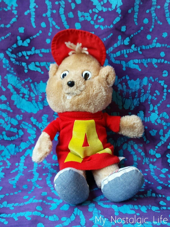1983 alvin and the chipmunks plush toy