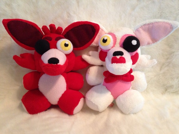 fnaf plush foxy x mangle