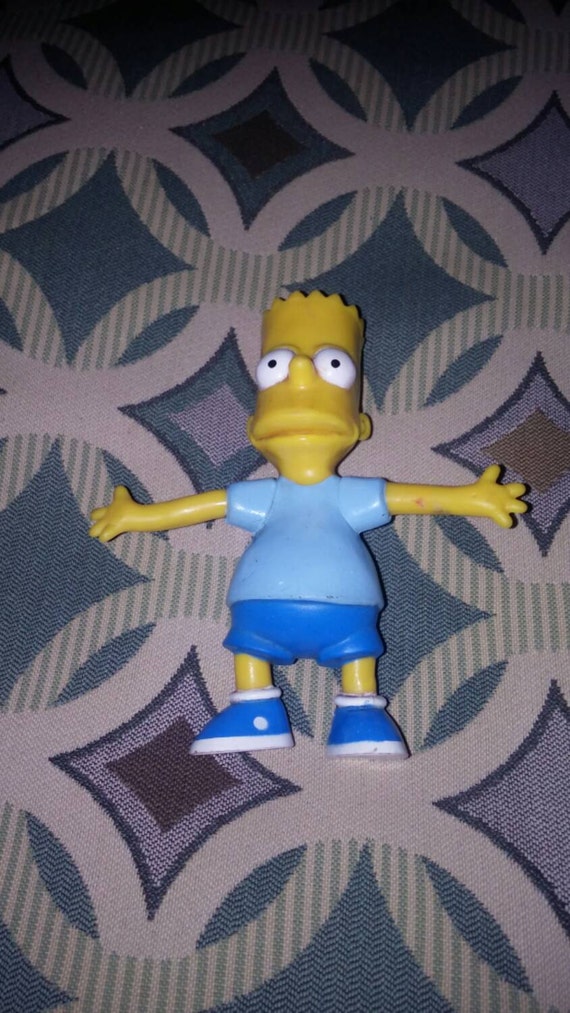 1990 Bendable Bart Simpson by JErummages on Etsy