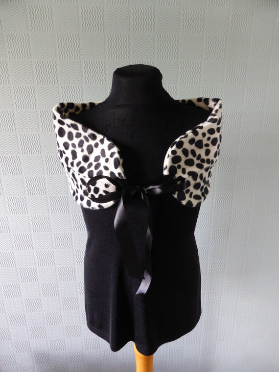 Dalmatian print stole / wrap / shawl for adult or by Scarvestorock