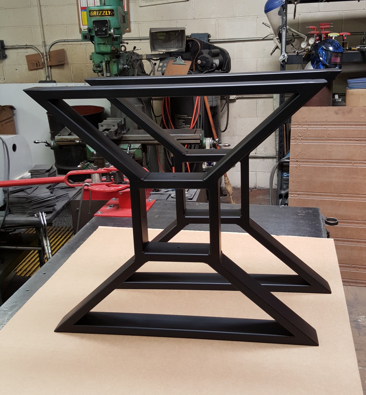 Modern Dining Table X Legs Model TTSOLD Heavy