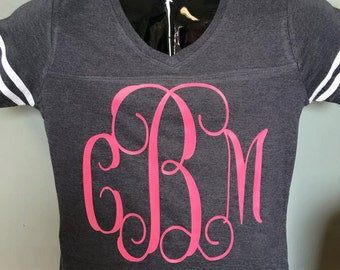 monogram tee shirts