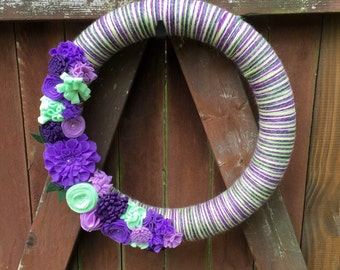 styrofoam wreath