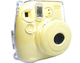 Fujifilm Instax Mini 8 Camera Case Crystal Clear Transparent Protection