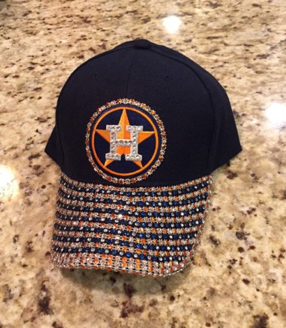 Houston Astros Bling Cap by BlingBlingLicious on Etsy