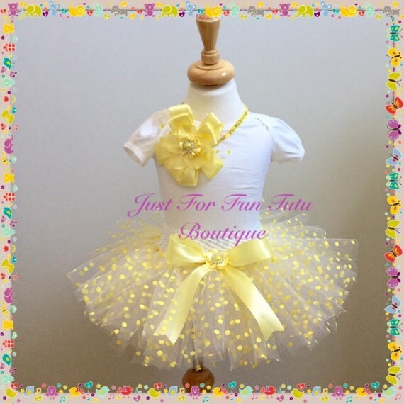 Yellow baby girl tutu, yellow tutu, baby yellow tutu, Baby photo prop