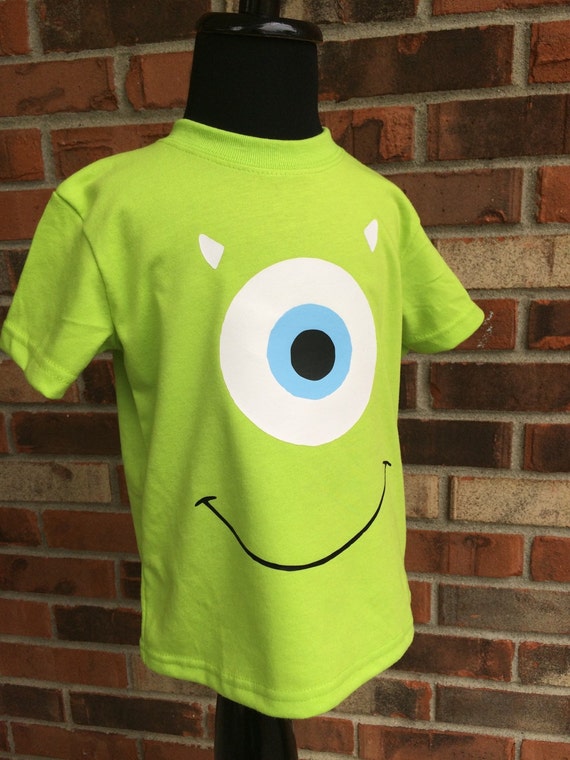 Mike Wazowski inspired shirt monsters inc by TaylorLynnsBoutique