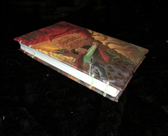 Harry Potter Journal Upcycled Recycled Dust Jacket Book Cover