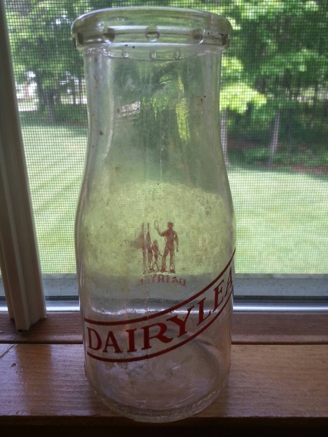 Vintage Dairylea Half Pint Milk Bottle