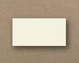 Ivory Wedding Place Cards Blank (Set of 50) Wedding Supplies