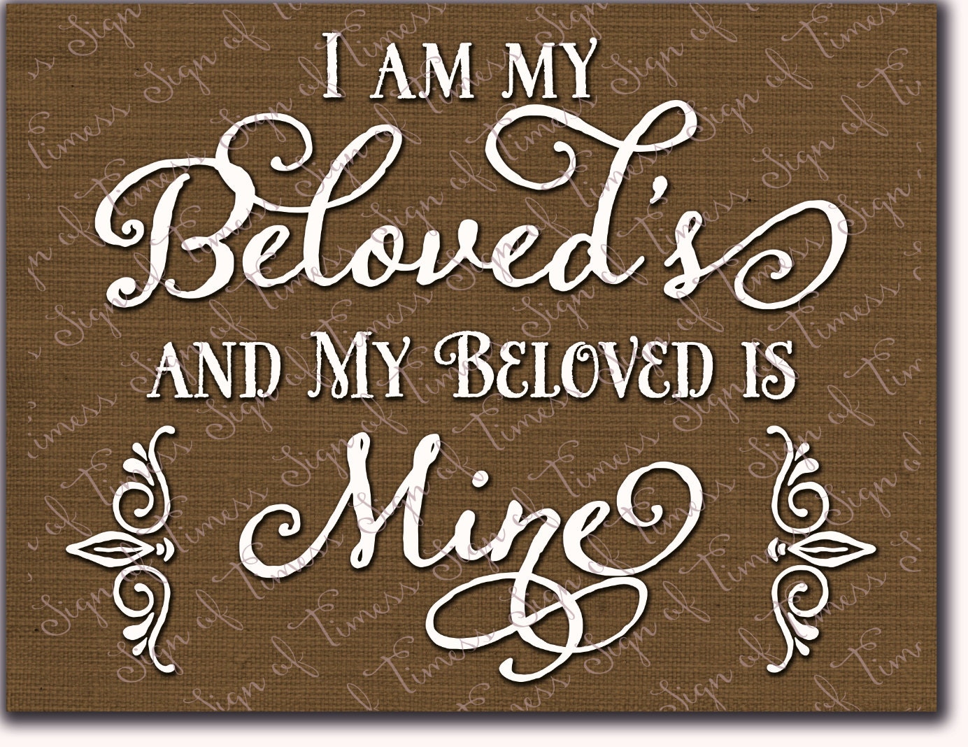 I Am My Beloved's and My Beloved is Mine SVG PNG Dfx