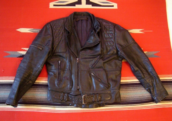 Vintage 80 s AMF Harley Davidson Hein Gericke Black by 