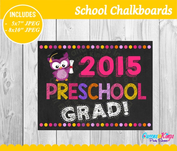 kindergarten graduation sign pre k graduation by