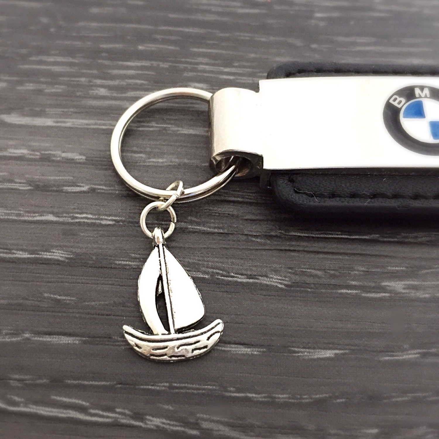 Sailing Ship Keychain Ship Keyring Ocean Sea Boat Keychain