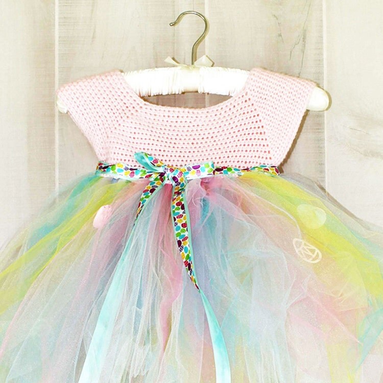 Easter Dress Pastel Princess Dress READY TO SHIP Size by OyoPOP