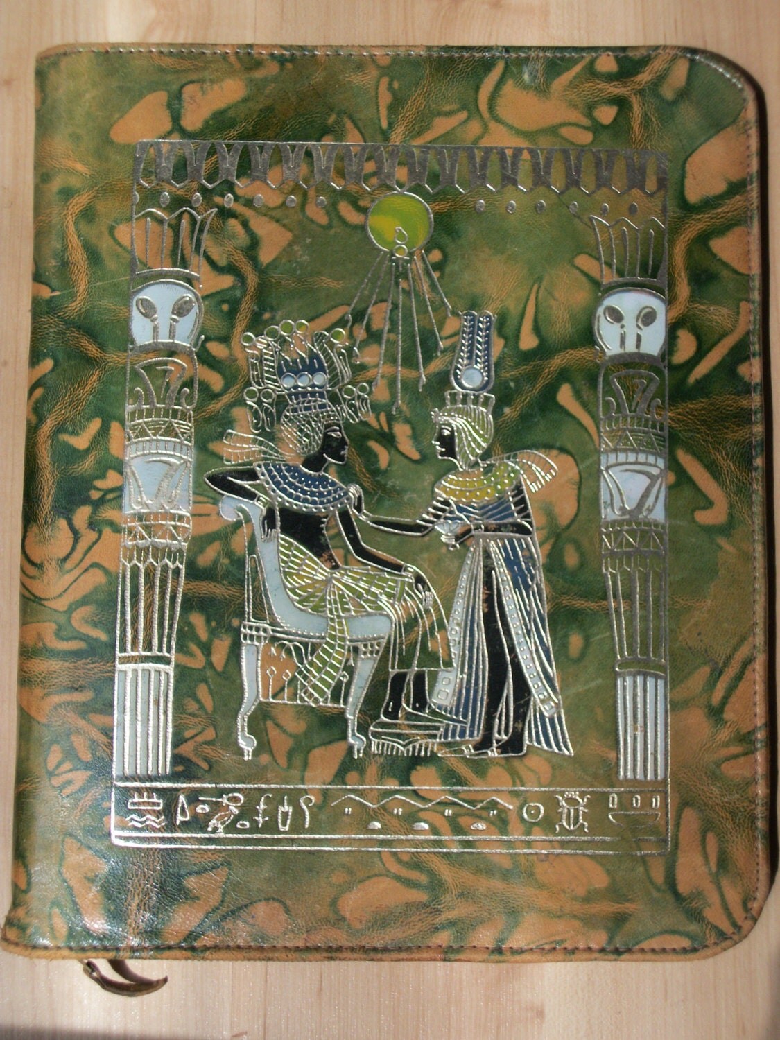Art Nouveau Egyptian Revival Period Portfolio Case Circa
