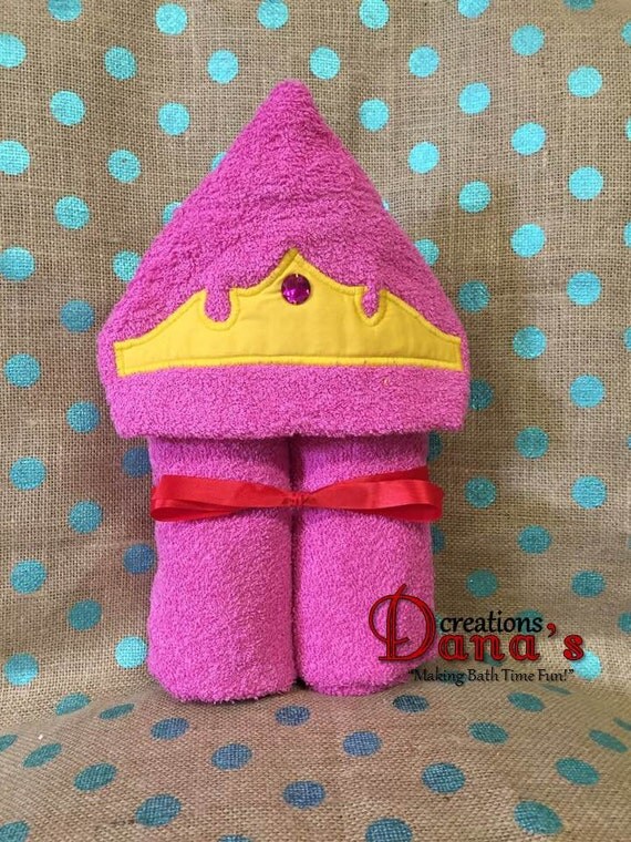 Aurora Hooded Towel Sleeping Beauty by DanasCreationsOnline