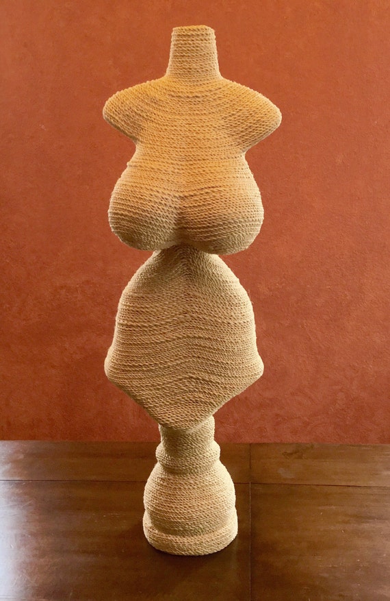 NECKLACE JEWELRY DISPLAY Paper Mache by EcoJewelryDisplays on Etsy