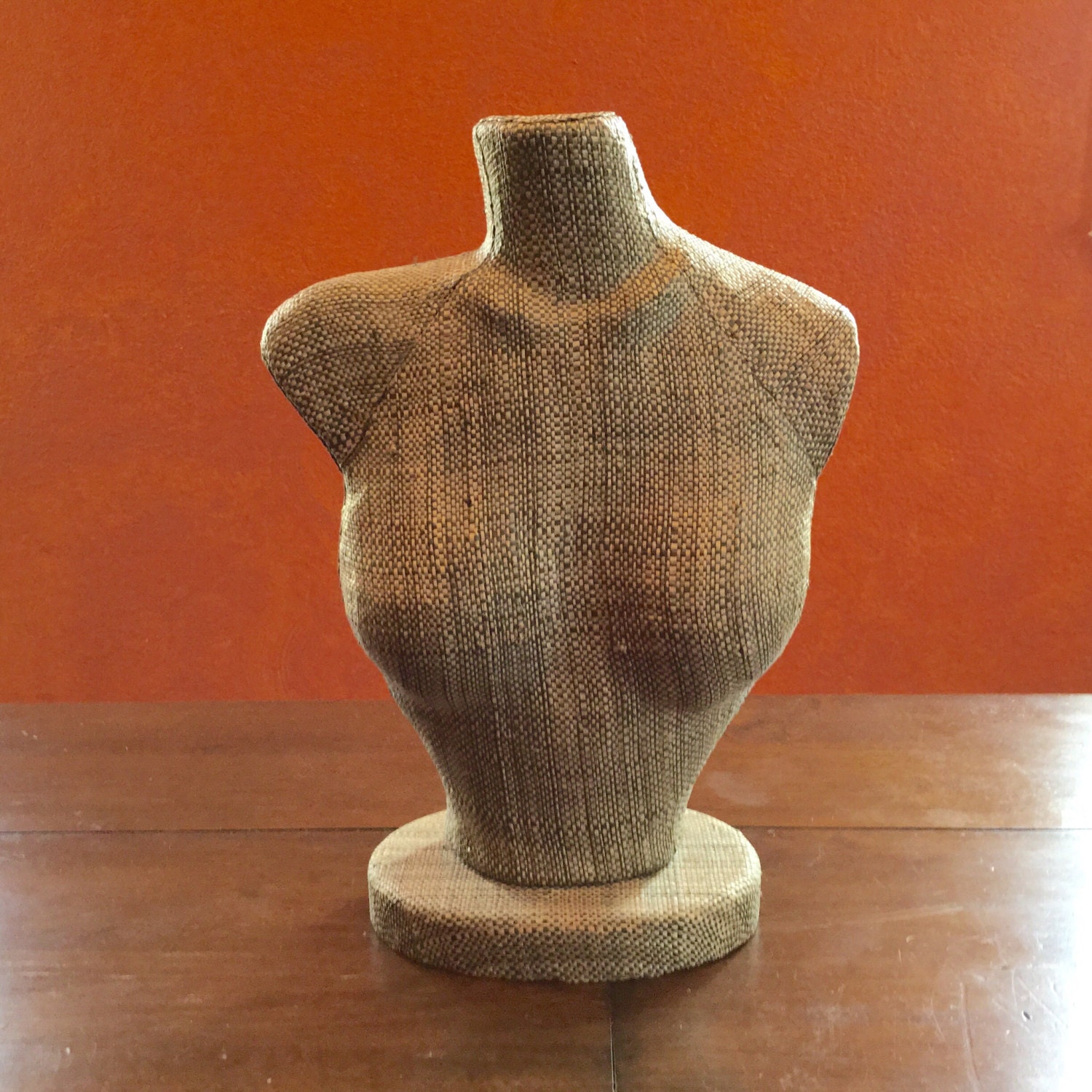 NECKLACE JEWELRY DISPLAY Paper Mache Natural materials