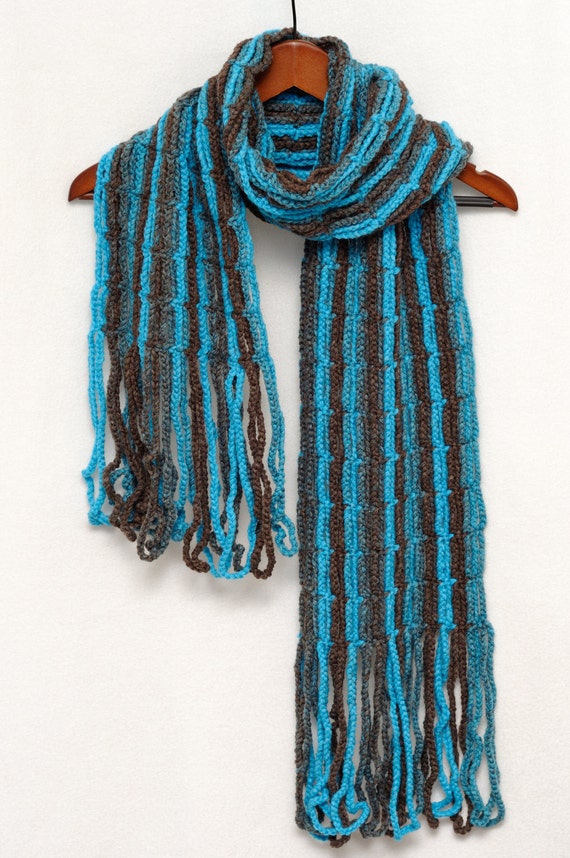 how scarf long crochet Scarf scarf Chunky by Long Crocheted Crochet