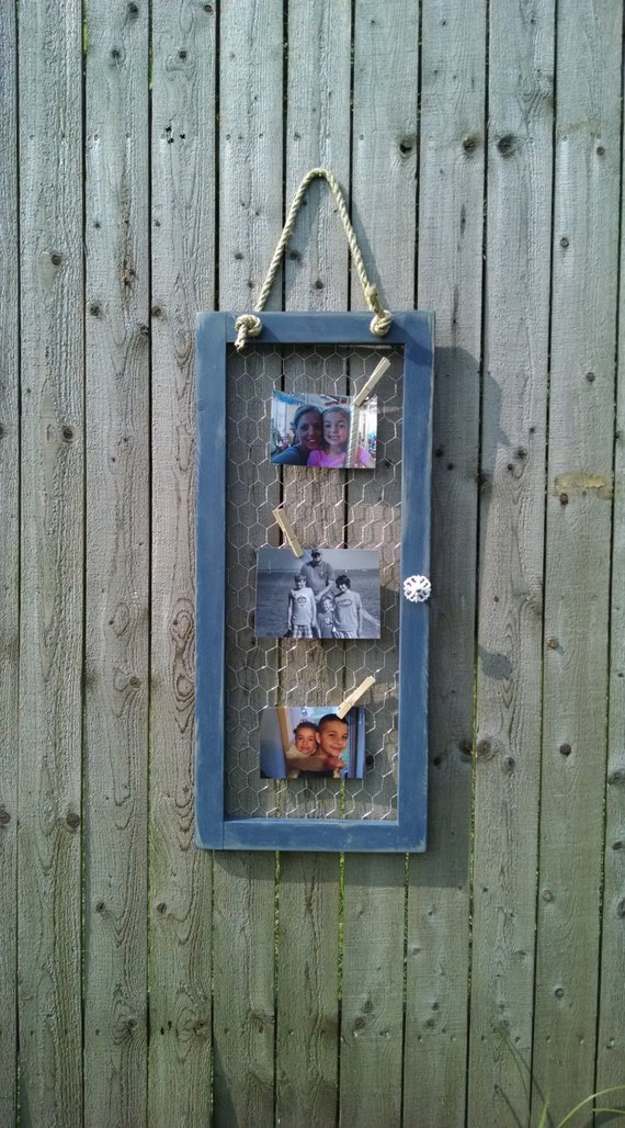 Rustic Chicken Wire Frame Chicken Wire by CustomDesignsbyReed