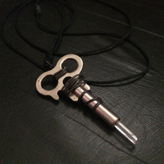 antique jewelry box key and crystal by JewelryForTheDead on Etsy