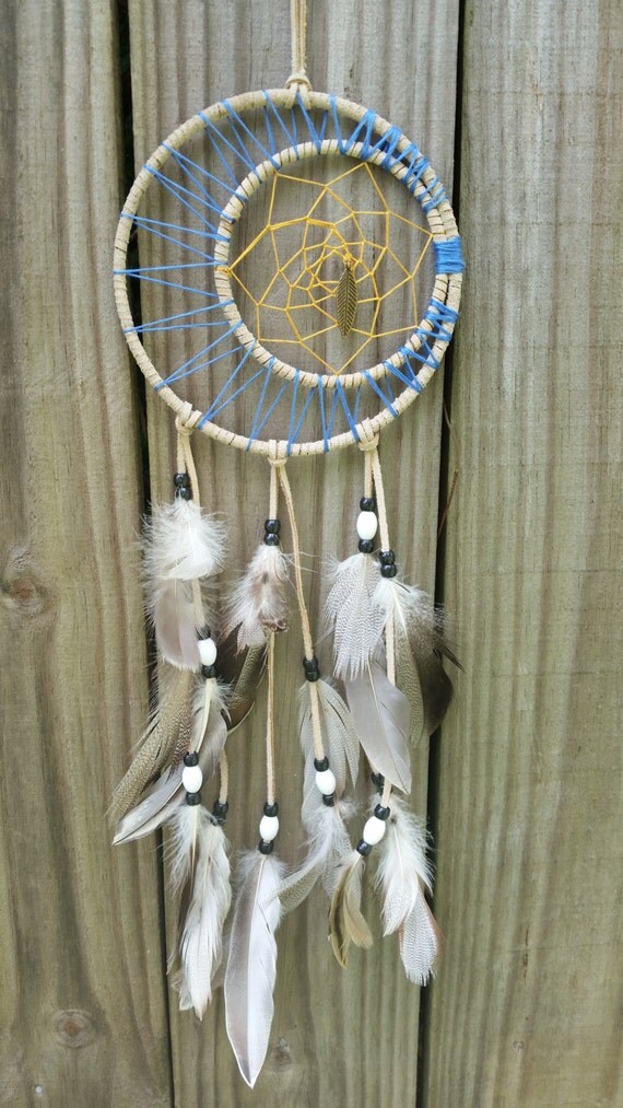 Sun and Moon Dreamcatcher by WispyDreaming on Etsy