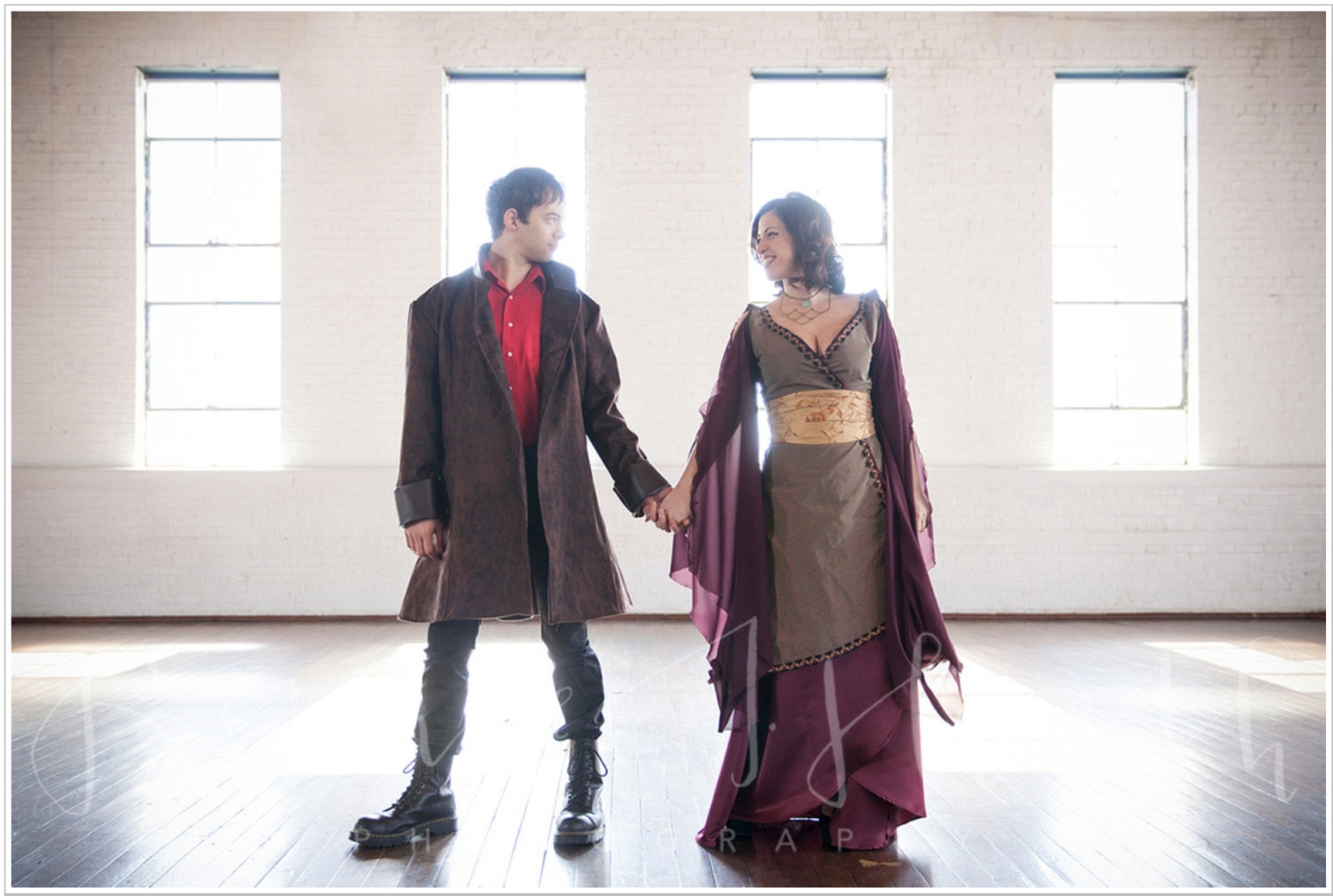 Firefly inspired Inara dress Cosplay or Wedding dress